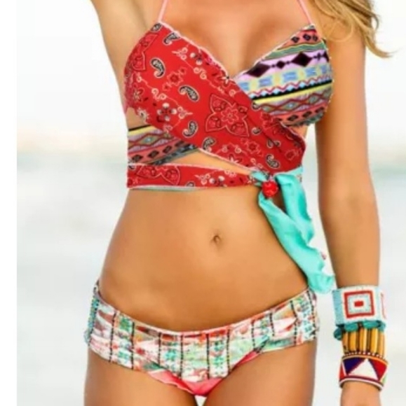 💥sale 💥New boutique swimsuit L top Xl bottom - Picture 5 of 15